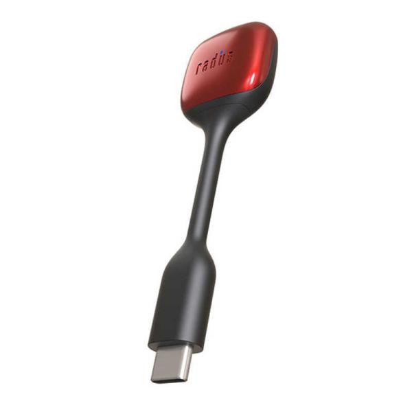 ラディウス　Bluetoothオーディオトランスミッター USB type-C ドングル レッド　R...