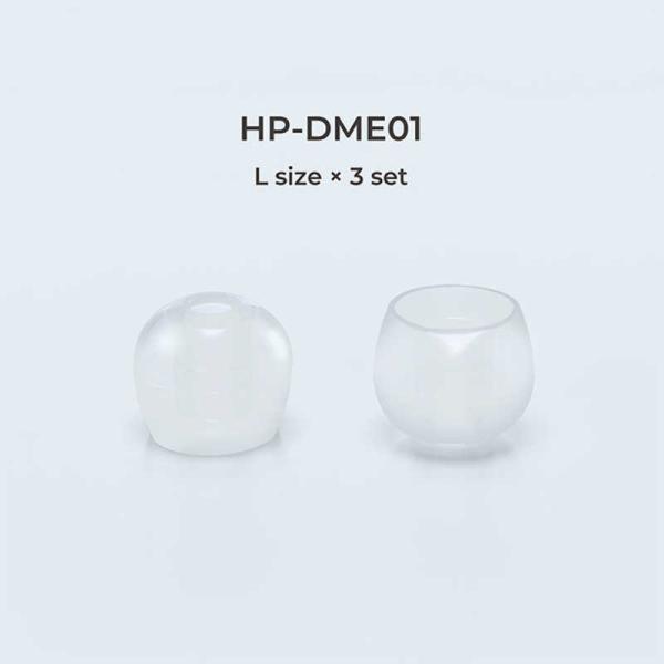 ラディウス　イヤーピース deep mount earpiece 単品(L) クリア　HP-DME0...