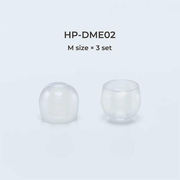 ラディウス　イヤーピース deep mount earpiece 単品(M) クリア　HP-DME0...