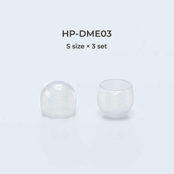 ラディウス　イヤーピース deep mount earpiece 単品(S) クリア　HP-DME0...