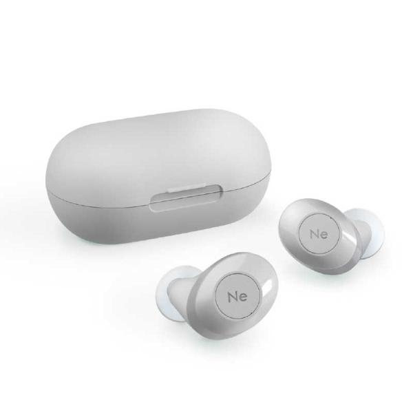 ラディウス　完全ワイヤレスイヤホン Ash Gray [ リモコン・マイク 対応 / ワイヤレス (...