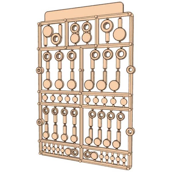 ホビーベースイエローサブマリン　関節技 ディスクジョイント ライトフレッシュ　