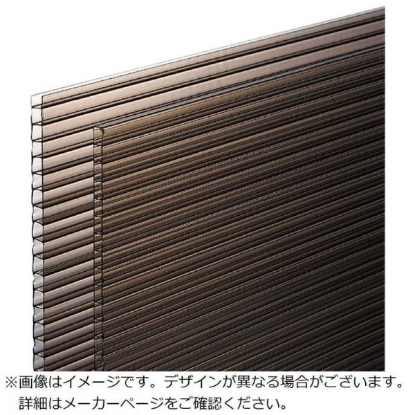 光　光 ポリカ中空ボード910×2100×4mmブラウンスモーク 2枚入　KTP2194W2（お届け...