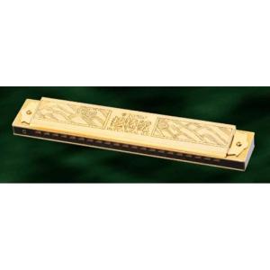 トンボ楽器　複音ハーモニカ 超特急(C)　NO1921C