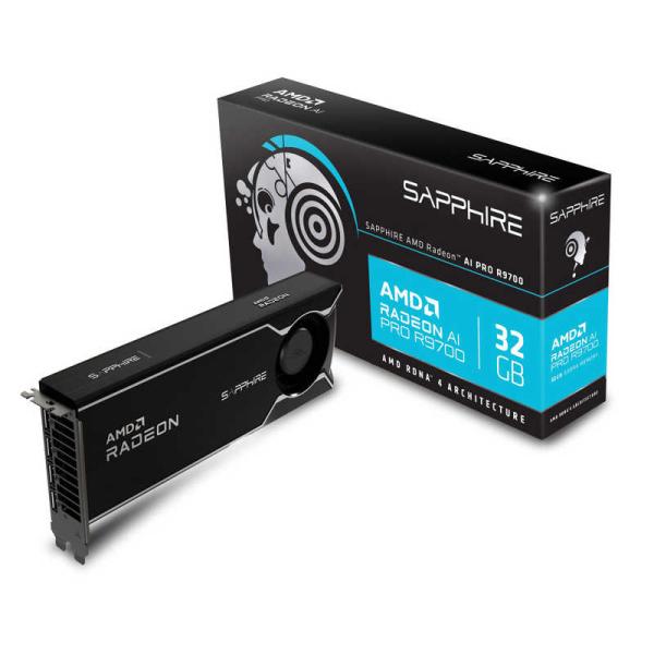SAPPHIRE　AMD RADEON AI PRO R9700 32G GDDR6 LITE ［R...
