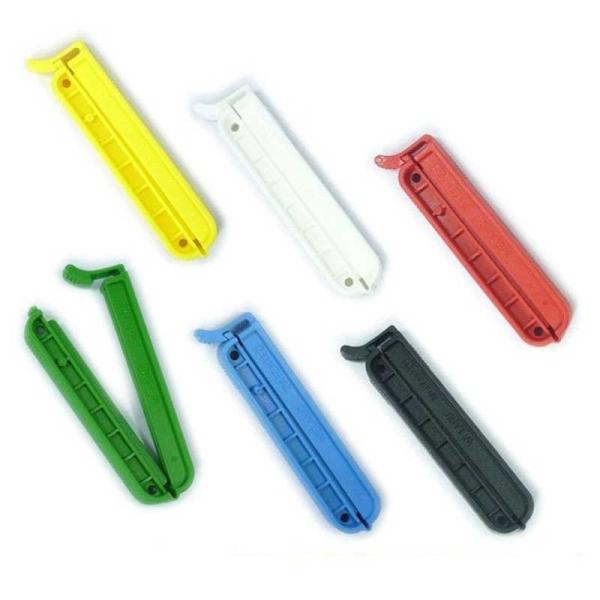 ウェーロック　クリップイット PA70アソート6P白赤黄青緑黒　WELPA70AS6P