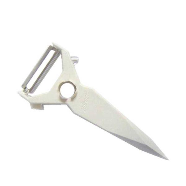 ベルナー　Borner Y型 ウェーブピーラー ホワイト 15.1×6.3×1.3cm　BORPYW...