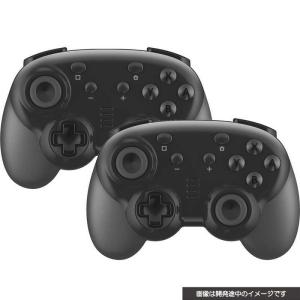 サイバーガジェット　SWITCH 用 CYBER・ジャイロコントローラー ミニ 無線タイプ 2個セット　CY-NSGYCMB2-BK  ブラック