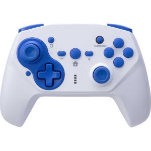 サイバーガジェット SWITCH用 ジャイロコントローラーPRO 無線タイプ ホワイト×ブルー