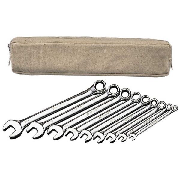 SIGNET　9本組 インチサイズ(1/4-3/4)コンビネーションレンチセット　30609