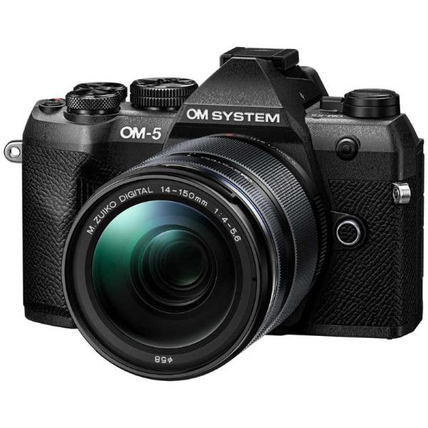 OMSYSTEM　OM-5 Mark II 14-150mm II レンズキット ブラック ［ズーム...
