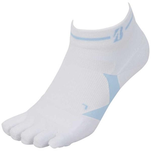 ブリヂストン　メンズ 3Dベーシック 5本指 SSソックス ［メンズ /フリーサイズ］ ホワイト　S...