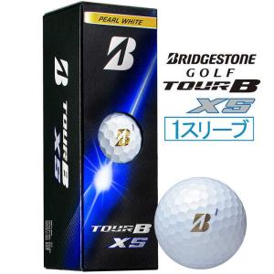 ブリヂストン ゴルフボール TOUR B XS ［3球(1スリーブ)］ ホワイト