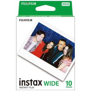 富士フイルム　FUJIFILM　インスタントカラーフィルム instax WIDE 1パック(10枚入)　INSTAXWIDEWW1