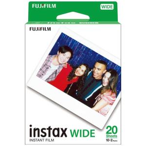 富士フイルム　FUJIFILM　インスタントカラーフィルム　ｉｎｓｔａｘ　ＷＩＤＥ　２パック（１０枚入×２）　INSTAXWIDEWW2｜y-kojima