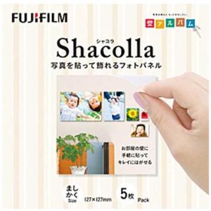 富士フイルム　FUJIFILM　シャコラ(shacolla) 壁タイプ 5枚パック ましかくサイズ(127×127mm) 　WDKABEAL127マシカク5P