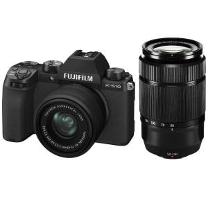 富士フイルム　FUJIFILM　ミラーレス一眼カメラ(ダブルズームレンズキット)ブラック　FXS10LK15455023