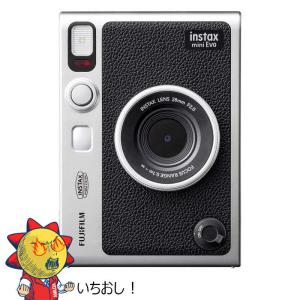 富士フイルム　FUJIFILM　ハイブリットインスタントカメラ「チェキ」instax mini Evo　INSMINIEVOBLACK