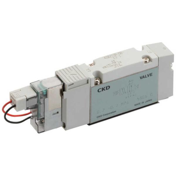 CKD　CKDパイロット式5ポート弁ベース配管 　4GB219R-00-E2-3