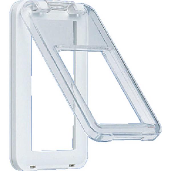 パナソニック　Panasonic　コスモシリーズワイド21 保護カバー付スイッチプレート(1連・トリ...