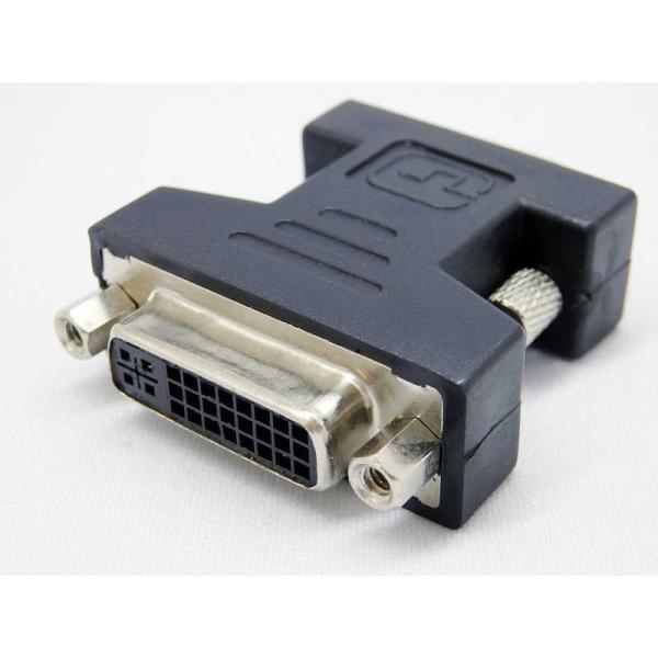 SSAサービス　DVI-VGA変換コネクタ (VGA(オス)/DVI(メス)) ブラック　SVGAM...