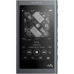 ソニー　SONY　ハイレゾ対応ウォークマン(16GB)「WAシリーズ」　NW-A55 (BM)グレイッシュブラック[イヤホンは付属していません]