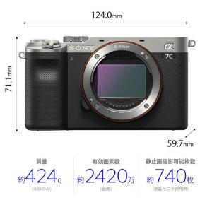 ソニー SONY ミラーレス一眼カメラ α7C...の詳細画像3