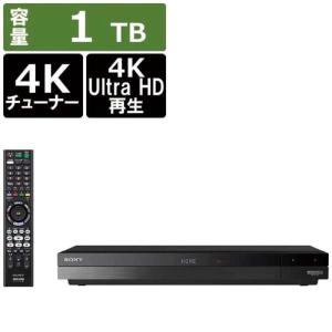ソニー　SONY　ブルーレイレコーダー 1TB 2番組同時録画 (4K放送1番組録画) 4Kチューナー内蔵　BDZ-FBW1100