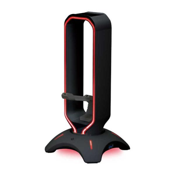 センチュリー　USB 3.2 Gen1接続ハブ×2ポート、マウスバンジー搭載ヘッドホンスタンド RA...