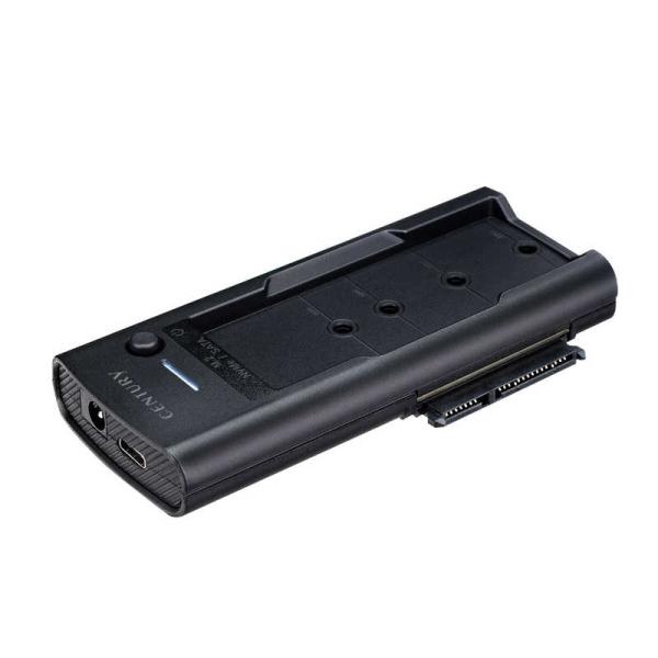 センチュリー　裸族の頭 NVMe/SATA 裸族 ［M.2対応 /SATA＋NVMe /1台］　CR...