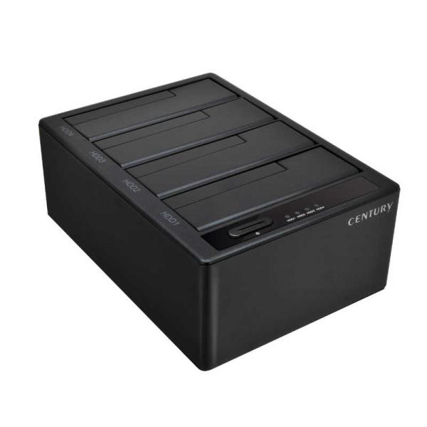 センチュリー　裸族のお立ち台 QUAD USB10G 裸族 ［3.5インチ＆2.5インチ対応 /SA...