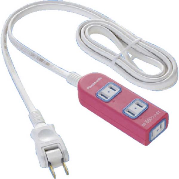 パナソニック　Panasonic　電源タップ 「ザ・タップX」(2P式・3個口・2m)　WHA252...