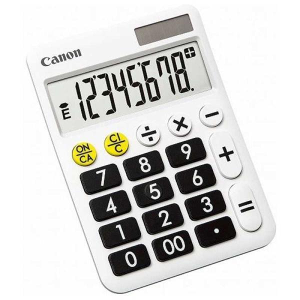 キヤノン　CANON　卓上電卓「くっきりはっきり電卓」(8桁)　LF-80