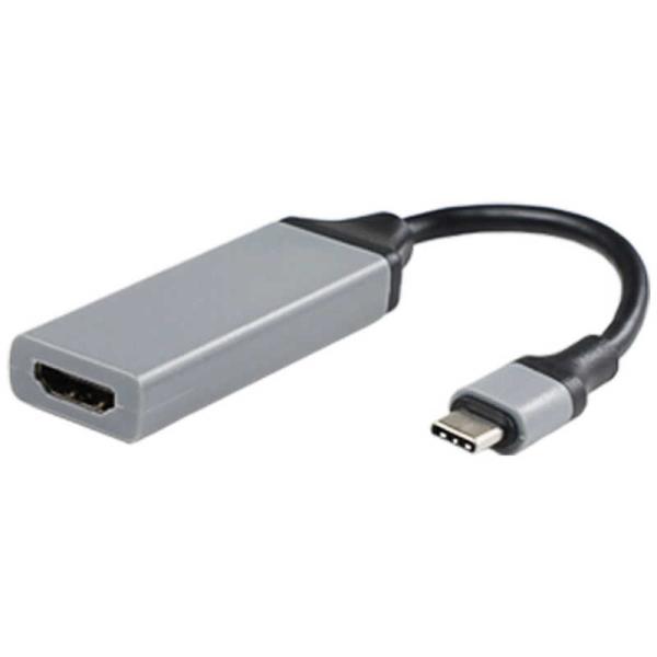 スリーアールソリューション　映像変換アダプタ [USB-C オス→メス HDMI] 4K対応(And...
