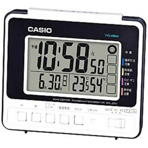 カシオ　CASIO　電波目覚まし時計 ウェーブセプター(wave ceptor) 生活環境お知らせクロック 　DQL-250-J7JF