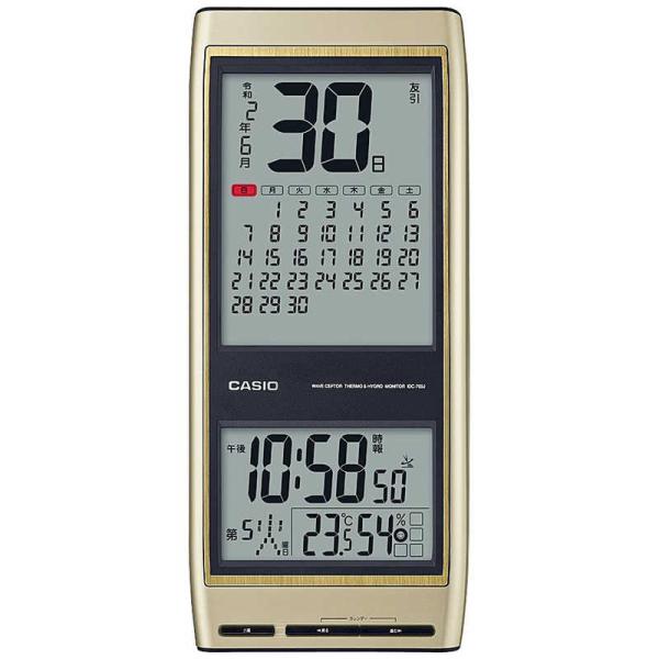 カシオ　CASIO　[電波時計]生活環境お知らせクロック　IDC-700J-9JF