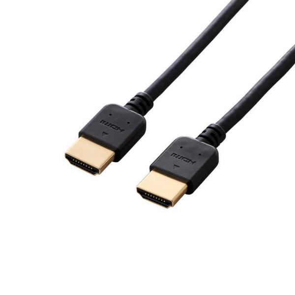 エレコム　ELECOM　HDMIケーブル [1.5m /HDMI⇔HDMI /スリムタイプ /4K対...