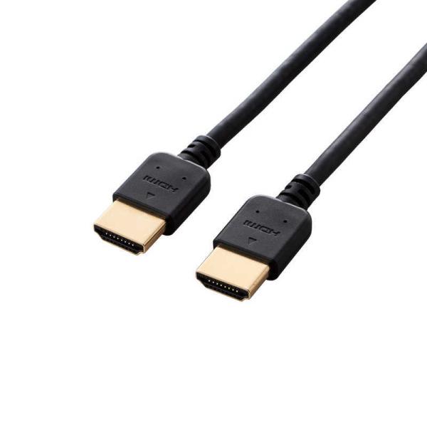 エレコム　ELECOM　HDMIケーブル [2m /HDMI⇔HDMI /スリムタイプ /4K対応]...