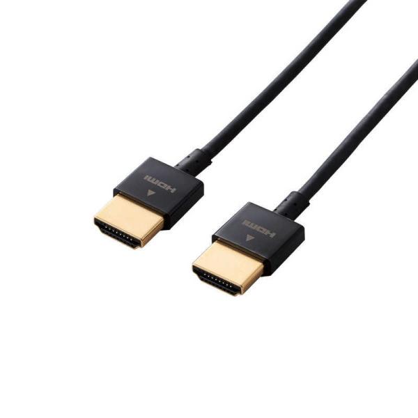 エレコム　ELECOM　HDMIケーブル [2m /HDMI⇔HDMI /スリムタイプ /4K対応]...