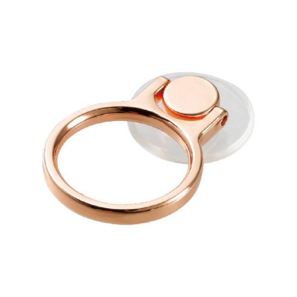 エレコム　ELECOM　フィンガーリング クリア スタンダード ピンク　P-STRBCRPN