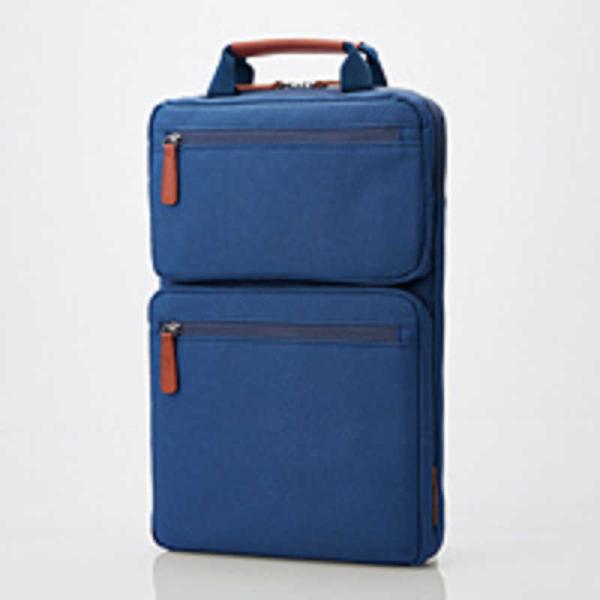 エレコム　ELECOM　カジュアルインナーバッグ/13.3inch/縦型/ネイビー　BM-IBHCV...