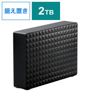 エレコム　ELECOM　外付ケハードディスク　ＵＳＢ３．１対応　２ＴＢ　Ｓｅａｇａｔｅ　Ｎｅｗ　Ｅｘｐａｎｓｉｏｎ　ＭＹシリーズ　SGD-MY020UBK ブラック