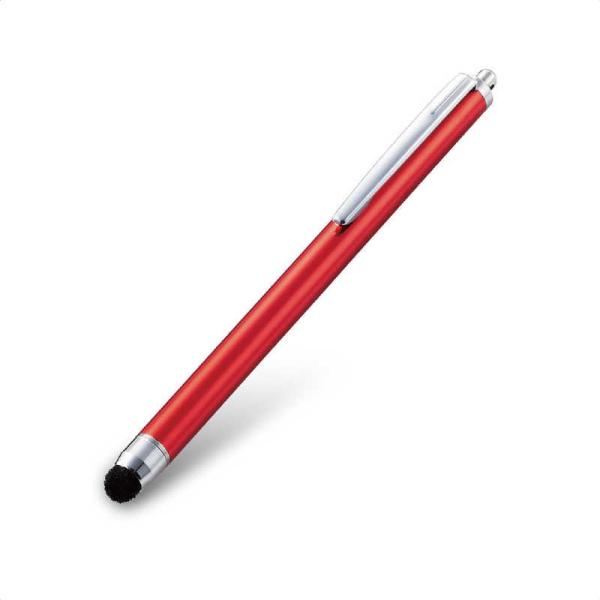 エレコム　ELECOM　タッチペン 超感度タイプ レッド　P-TPC02RD(レッド)