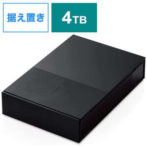 エレコム ELECOM ELECOM Desktop Drive USB3．2 4TB Black ELD-GTV040UBK