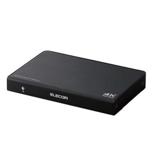 エレコム　ELECOM　HDMI分配器 4K 60P 対応 1入力 4出力 スプリッター ブラック ...