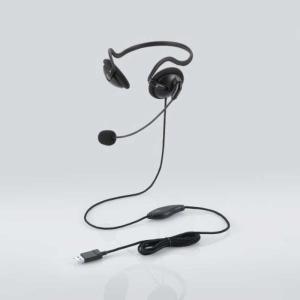 エレコム　ELECOM　ヘッドセット ブラック　HS-NB05UCBK