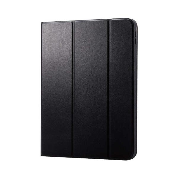 エレコム　ELECOM　ソフトレザー カバー 手帳型 スリープ対応 ブラック iPad 10.9イン...