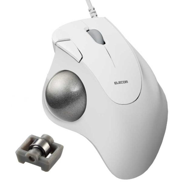 エレコム　ELECOM　マウス トラックボール IST ベアリングモデル [IR LED /有線 /...