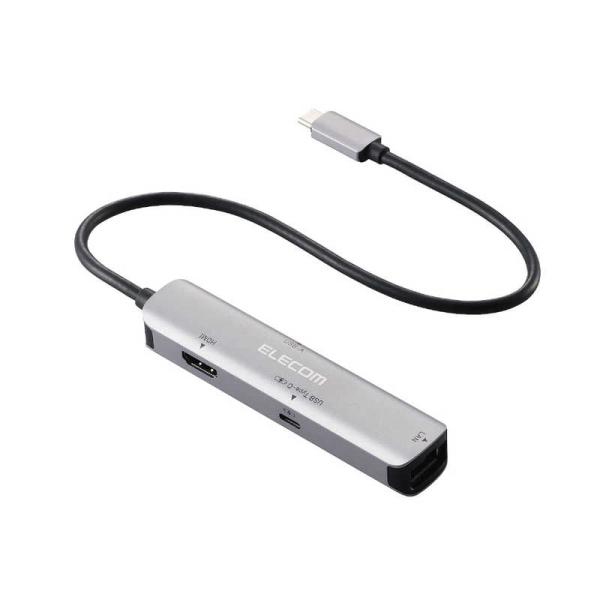 エレコム　ELECOM　USB Type C ドッキングステーション ハブ 4-in-1 PD 92...