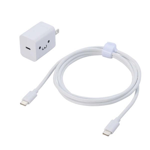 エレコム　ELECOM　USB Type-C 充電器 PD 20W 1ポート Type C ケーブル...